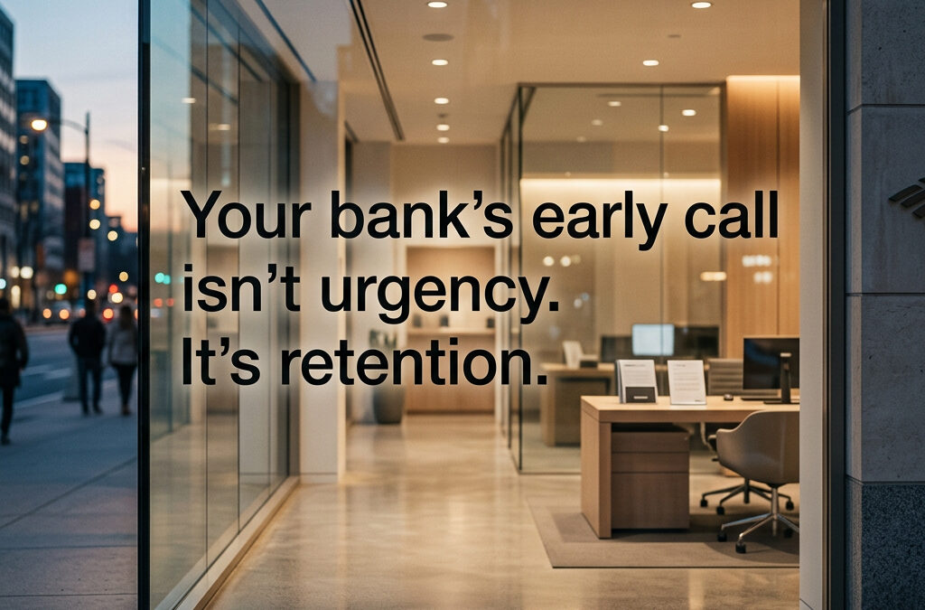 Bank Offering Early Mortgage Renewal? Read the Fine Print First